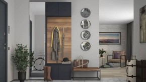 Стенка для прихожей Лаура в Добрянке - dobryanka.ok-mebel.com | фото