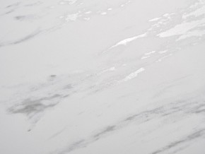 Стол CREMONA 140 KL-99 Белый мрамор матовый, итальянская керамика / черный каркас, ®DISAUR в Добрянке - dobryanka.ok-mebel.com | фото 2