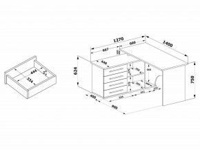 Стол компьютерный КСТ-109Л в Добрянке - dobryanka.ok-mebel.com | фото 4