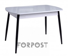 Стол раздвижной со стеклянной столешницей (BLACK, WHITE) в Добрянке - dobryanka.ok-mebel.com | фото 3