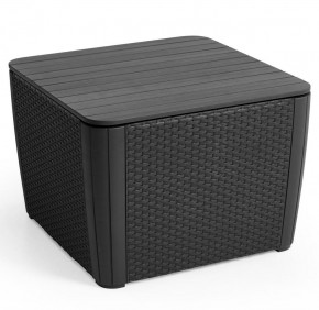 Стол-сундук Лузон Плюс (Luzon Plus Flat Wicker), графит в Добрянке - dobryanka.ok-mebel.com | фото 3