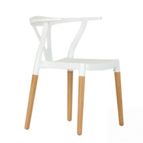 Стул Barneo N-218 Wishbone интерьерный кухонный белый в Добрянке - dobryanka.ok-mebel.com | фото