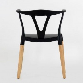 Стул Barneo N-218 Wishbone интерьерный кухонный черный в Добрянке - dobryanka.ok-mebel.com | фото 2