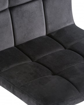 Стул барный DOBRIN DOMINIC, черный велюр (MJ9-101) в Добрянке - dobryanka.ok-mebel.com | фото 7