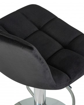 Стул барный DOBRIN TAILOR, черный велюр (MJ9-101) в Добрянке - dobryanka.ok-mebel.com | фото 6
