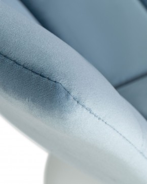 Стул барный DOBRIN TAILOR WHITE, пудрово-голубой велюр (MJ9-74) в Добрянке - dobryanka.ok-mebel.com | фото 10