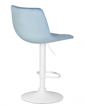 Стул барный DOBRIN TAILOR WHITE, пудрово-голубой велюр (MJ9-74) в Добрянке - dobryanka.ok-mebel.com | фото 4