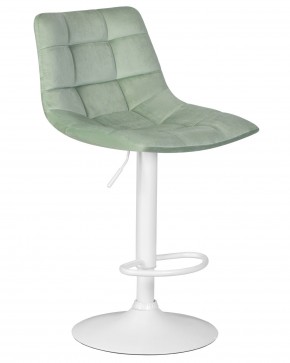 Стул барный DOBRIN TAILOR WHITE, пудрово-мятный велюр (MJ9-87) в Добрянке - dobryanka.ok-mebel.com | фото 2