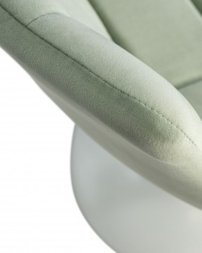 Стул барный DOBRIN TAILOR WHITE, пудрово-мятный велюр (MJ9-87) в Добрянке - dobryanka.ok-mebel.com | фото 8