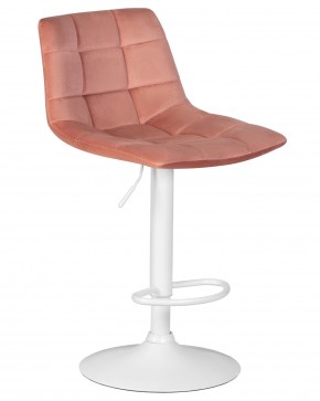 Стул барный DOBRIN TAILOR WHITE, пудрово-розовый велюр (MJ9-32) в Добрянке - dobryanka.ok-mebel.com | фото 2
