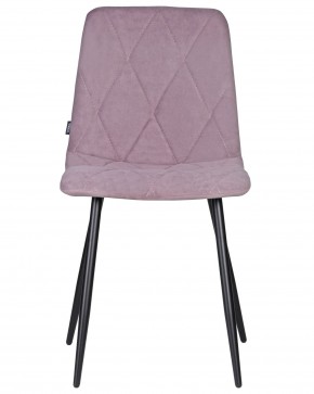 Стул обеденный DOBRIN CHILLY ROMBO, Лавандовый Simple 48, основание черное в Добрянке - dobryanka.ok-mebel.com | фото 6