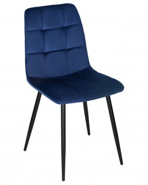 Стул обеденный DOBRIN CHILLY, Темно-синий Holland 60, основание черное в Добрянке - dobryanka.ok-mebel.com | фото 7