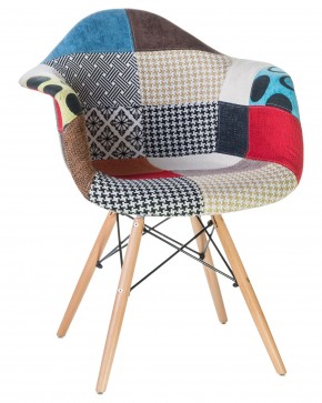 Стул обеденный DOBRIN DAW PATCHWORK, цвет сиденья мозаика в Добрянке - dobryanka.ok-mebel.com | фото