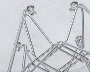 Стул обеденный DOBRIN DSR CASPER, ножки хром, цвет прозрачный в Добрянке - dobryanka.ok-mebel.com | фото 10