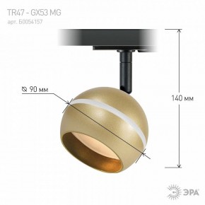Светильник на штанге Эра  TR47 - GX53 MG в Добрянке - dobryanka.ok-mebel.com | фото 8