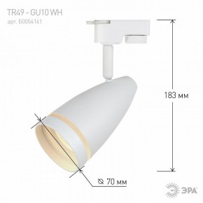 Светильник на штанге Эра  TR49 - GU10 WH в Добрянке - dobryanka.ok-mebel.com | фото 4