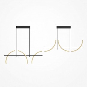Светильник на штанге Maytoni Wabi MOD428PL-L20BK в Добрянке - dobryanka.ok-mebel.com | фото 3