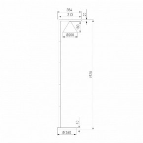 Торшер Elektrostandard Bevel a068473 в Добрянке - dobryanka.ok-mebel.com | фото 2