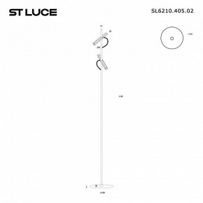 Торшер ST-Luce LILT SL6210.405.02 в Добрянке - dobryanka.ok-mebel.com | фото 2