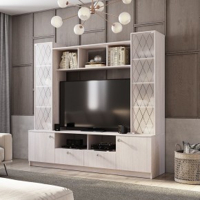 Центральная секция Зарина ЦС-01 (ясень белый) в Добрянке - dobryanka.ok-mebel.com | фото
