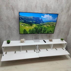 Тумба подвесная под ТВ LINES MTV4-MA 1150 Белый матовый (Белый-M 10.1.2) в Добрянке - dobryanka.ok-mebel.com | фото 11