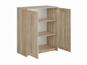 Тумба СИРИУС двухдверная, цвет Дуб Сонома в Добрянке - dobryanka.ok-mebel.com | фото 2