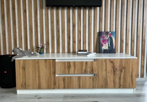 Тумба ТВ большая Парус в Добрянке - dobryanka.ok-mebel.com | фото 2