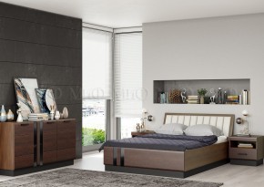 МАГНОЛИЯ Тумбы (комплект 2 шт) Дерево/орех в Добрянке - dobryanka.ok-mebel.com | фото 3