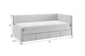 ТВИКС Кровать (тахта) с ящиками 900 в Добрянке - dobryanka.ok-mebel.com | фото 2