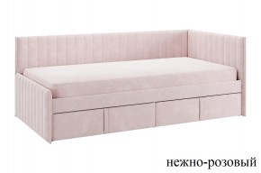 ТВИКС Кровать (тахта) с ящиками 900 (нежно-розовый) в Добрянке - dobryanka.ok-mebel.com | фото