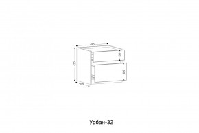 УРБАН- 32 Тумба в Добрянке - dobryanka.ok-mebel.com | фото 2