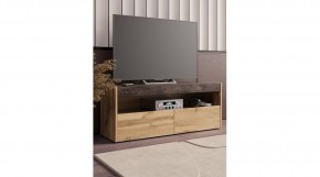ВЕГАС Тумба ТВ (Дуб Вотан/Ателье темный​​​​​​​) в Добрянке - dobryanka.ok-mebel.com | фото