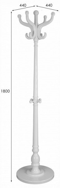 Вешалка-стойка В 1Н в Добрянке - dobryanka.ok-mebel.com | фото 7