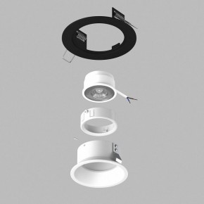 Встраиваемый светильник Lightstar Domino D61706WMOD в Добрянке - dobryanka.ok-mebel.com | фото 2