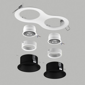 Встраиваемый светильник Lightstar Domino D6260707WMOD в Добрянке - dobryanka.ok-mebel.com | фото 2