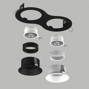 Встраиваемый светильник Lightstar Domino D6270607WBMOD в Добрянке - dobryanka.ok-mebel.com | фото 3