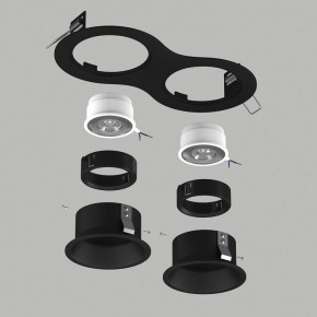 Встраиваемый светильник Lightstar Domino D6270707BMOD в Добрянке - dobryanka.ok-mebel.com | фото 3