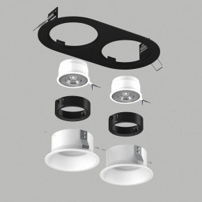 Встраиваемый светильник Lightstar Domino D6570606BMOD в Добрянке - dobryanka.ok-mebel.com | фото 3