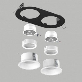 Встраиваемый светильник Lightstar Domino D6570606WMOD в Добрянке - dobryanka.ok-mebel.com | фото 3