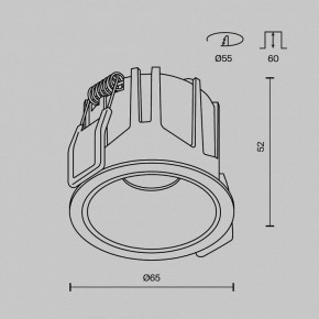 Встраиваемый светильник Maytoni Alfa LED DL043-01-10W3K-RD-W-1 в Добрянке - dobryanka.ok-mebel.com | фото 10