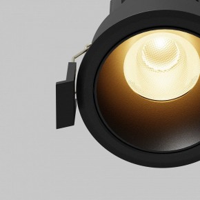 Встраиваемый светильник Maytoni Dip DL115-10W-2.7K-B в Добрянке - dobryanka.ok-mebel.com | фото 10
