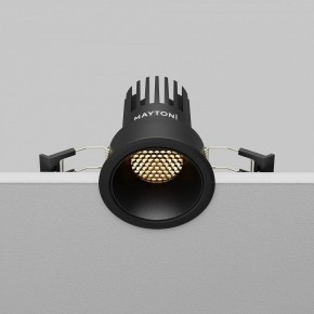 Встраиваемый светильник Maytoni Dip DL115-10W-2.7K-B в Добрянке - dobryanka.ok-mebel.com | фото 7