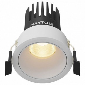 Встраиваемый светильник Maytoni Dip DL115-10W-2.7K-W в Добрянке - dobryanka.ok-mebel.com | фото 2