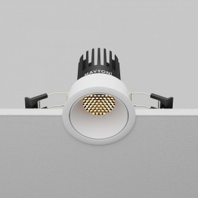 Встраиваемый светильник Maytoni Dip DL115-10W-2.7K-W в Добрянке - dobryanka.ok-mebel.com | фото 7