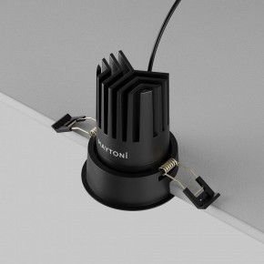 Встраиваемый светильник Maytoni Dip DL117-15W-2.7K-B в Добрянке - dobryanka.ok-mebel.com | фото 11