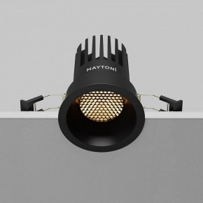 Встраиваемый светильник Maytoni Dip DL117-15W-2.7K-B в Добрянке - dobryanka.ok-mebel.com | фото 12