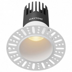 Встраиваемый светильник Maytoni Dip DL120-10W-2.7K-TRS-W в Добрянке - dobryanka.ok-mebel.com | фото