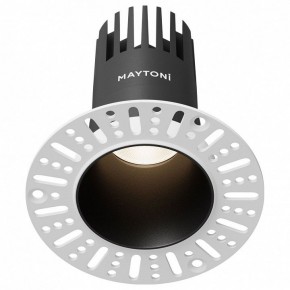 Встраиваемый светильник Maytoni Dip DL120-10W-4K-TRS-B в Добрянке - dobryanka.ok-mebel.com | фото
