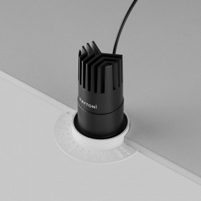 Встраиваемый светильник Maytoni Dip DL120-10W-4K-TRS-B в Добрянке - dobryanka.ok-mebel.com | фото 6