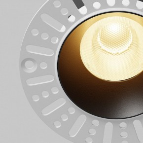 Встраиваемый светильник Maytoni Dip DL121-15W-2.7K-TRS-B в Добрянке - dobryanka.ok-mebel.com | фото 11